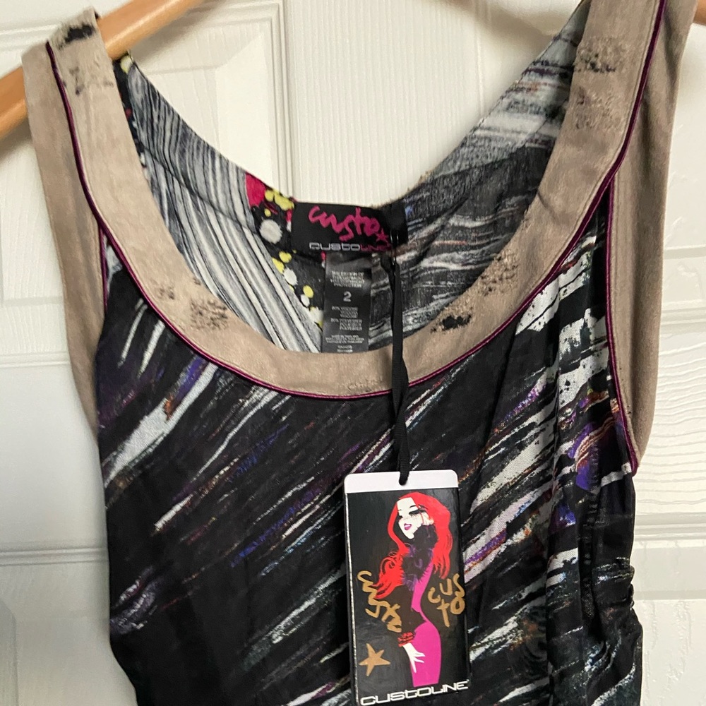 NWT CUSTOLINE BY CUSTO BARCELONA RUCHED DRESS 2